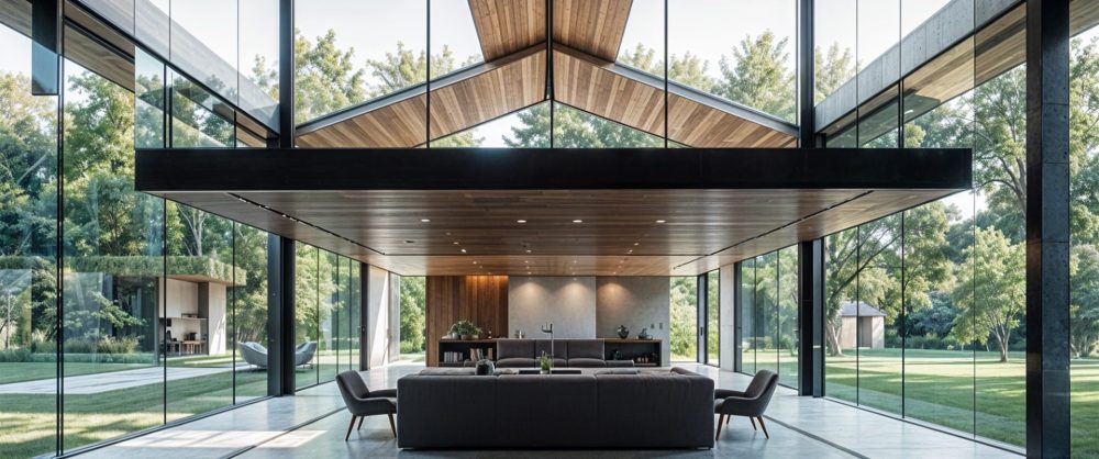 Elementos transparentes na arquitetura: transformando ambientes