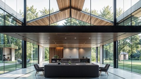 Elementos transparentes na arquitetura: transformando ambientes