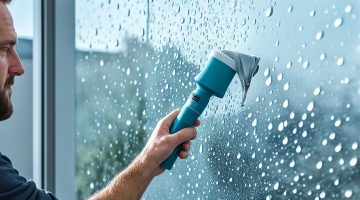 Como vedar janela de vidro contra chuva?