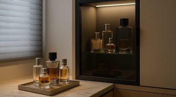 Luz, vidro e perfume: onde guardar seus frascos para preservar o aroma